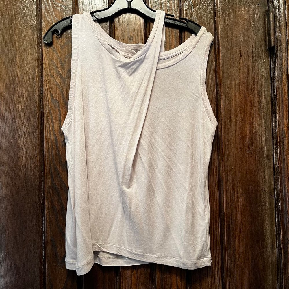 All Saints double strap caper tee tank
